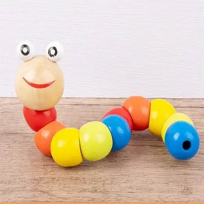 Jouet en Bois - MontessoriToys™ - Chenille - L'Éveil des tout - petits