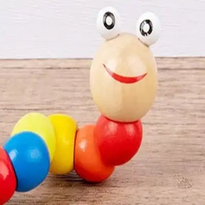 Jouet en Bois - MontessoriToys™ - Chenille - L'Éveil des tout - petits