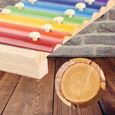 Jouet en Bois - WoodenToys™ - Xylophone - L'Éveil des tout - petits