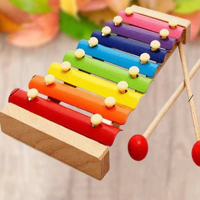 Jouet en Bois - WoodenToys™ - Xylophone - L'Éveil des tout - petits