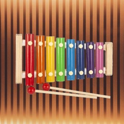 Jouet en Bois - WoodenToys™ - Xylophone - L'Éveil des tout - petits