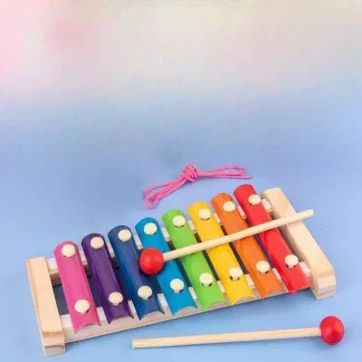 Jouet en Bois - WoodenToys™ - Xylophone - L'Éveil des tout - petits