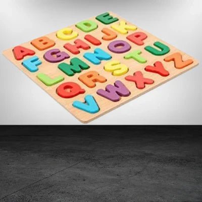 Puzzle en Bois - MontessoriToys™ - Alphabet - L'Éveil des tout - petits