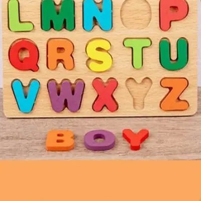 Puzzle en Bois - MontessoriToys™ - Alphabet - L'Éveil des tout - petits