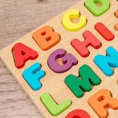 Puzzle en Bois - MontessoriToys™ - Alphabet - L'Éveil des tout - petits