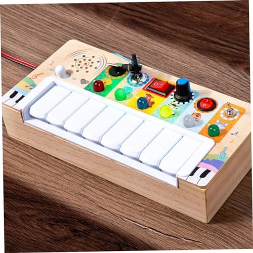 Tableau Montessori - BusyBoardCircuit™ - Piano - L'Éveil des tout - petits